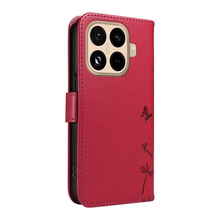 For Xiaomi 15T Pro 5G Dandelion Embossed Pattern Flip Leather Phone Case