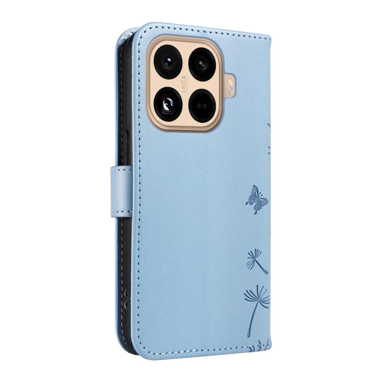 For Xiaomi 15T Pro 5G Dandelion Embossed Pattern Flip Leather Phone Case