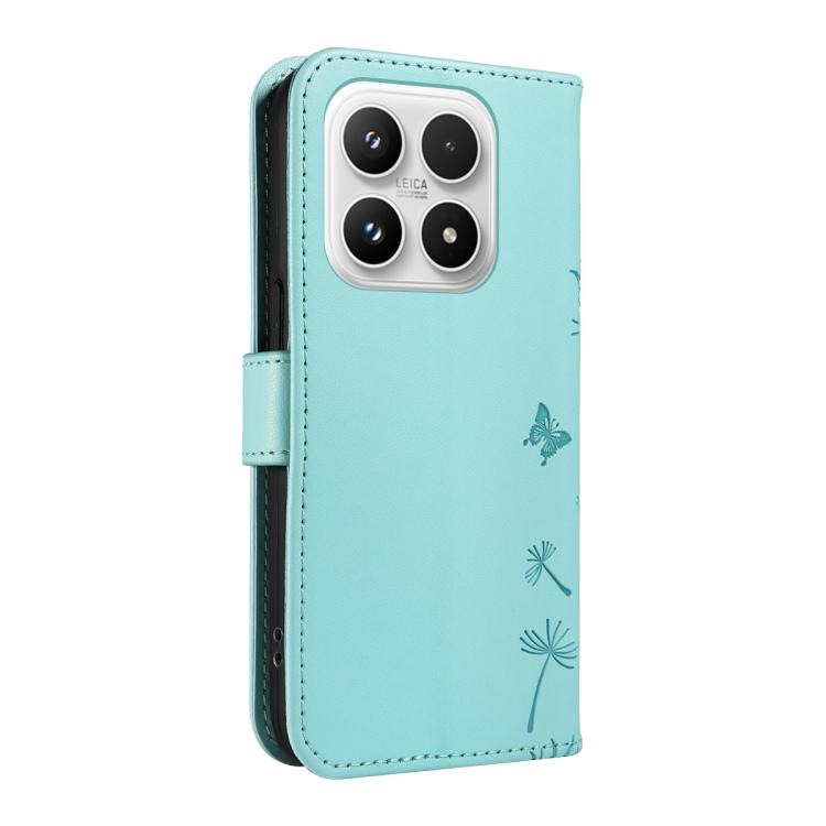 For Xiaomi 17 Dandelion Embossed Pattern Flip Leather Phone Case
