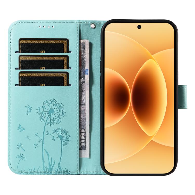 For Xiaomi 17 Dandelion Embossed Pattern Flip Leather Phone Case