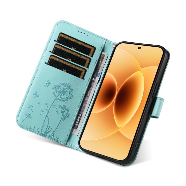 For Xiaomi 17 Dandelion Embossed Pattern Flip Leather Phone Case