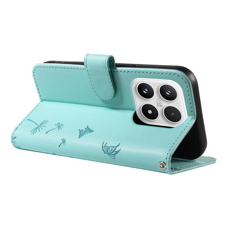For Xiaomi 17 Dandelion Embossed Pattern Flip Leather Phone Case
