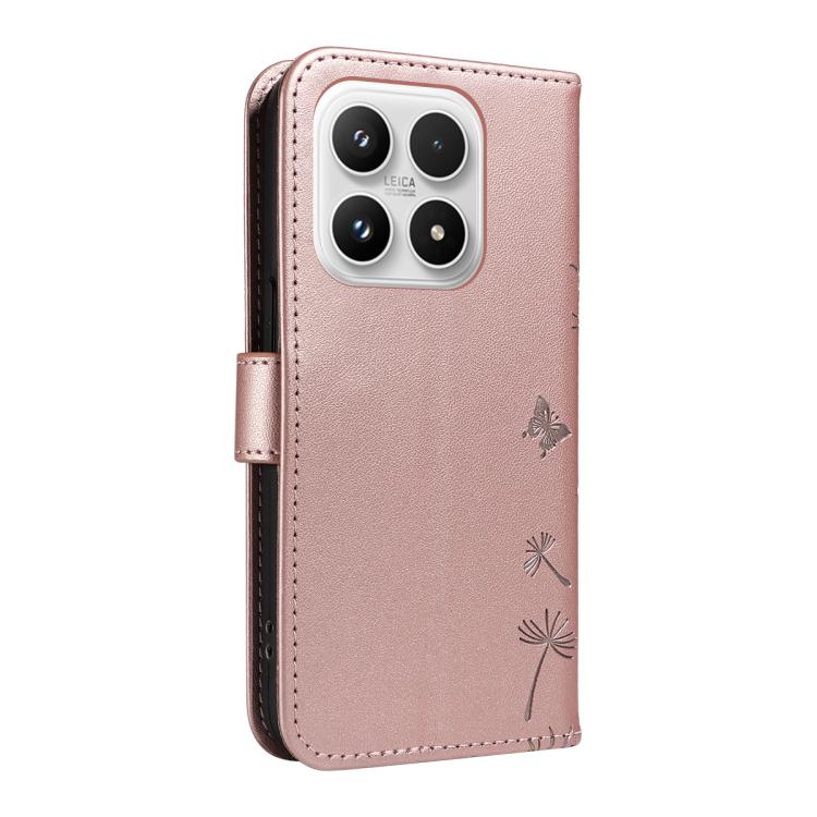 For Xiaomi 17 Dandelion Embossed Pattern Flip Leather Phone Case