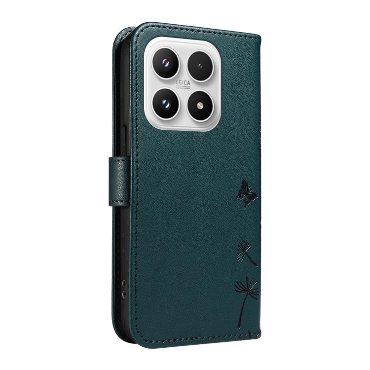 For Xiaomi 17 Dandelion Embossed Pattern Flip Leather Phone Case