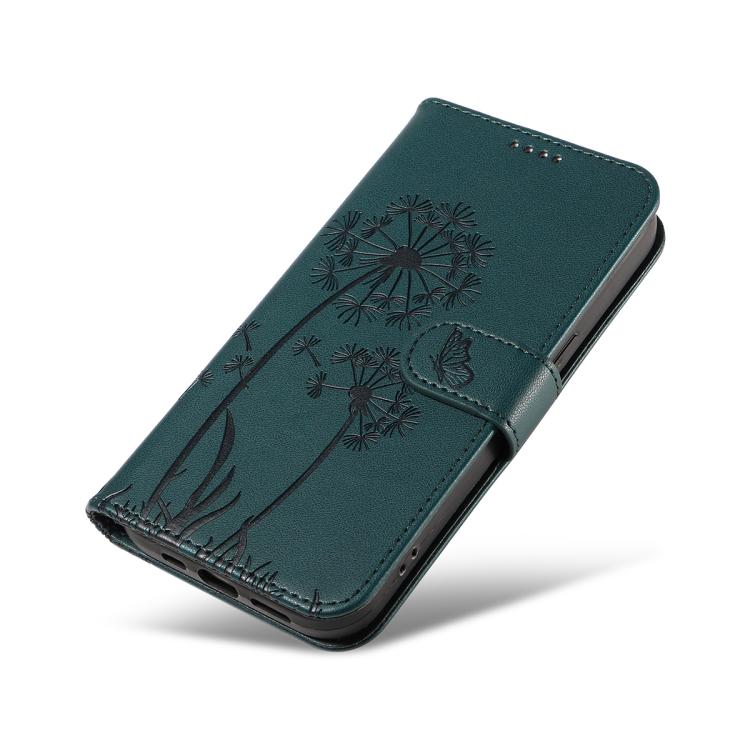 For Xiaomi Poco M7 4G 171mm Dandelion Embossed Pattern Flip Leather Phone Case