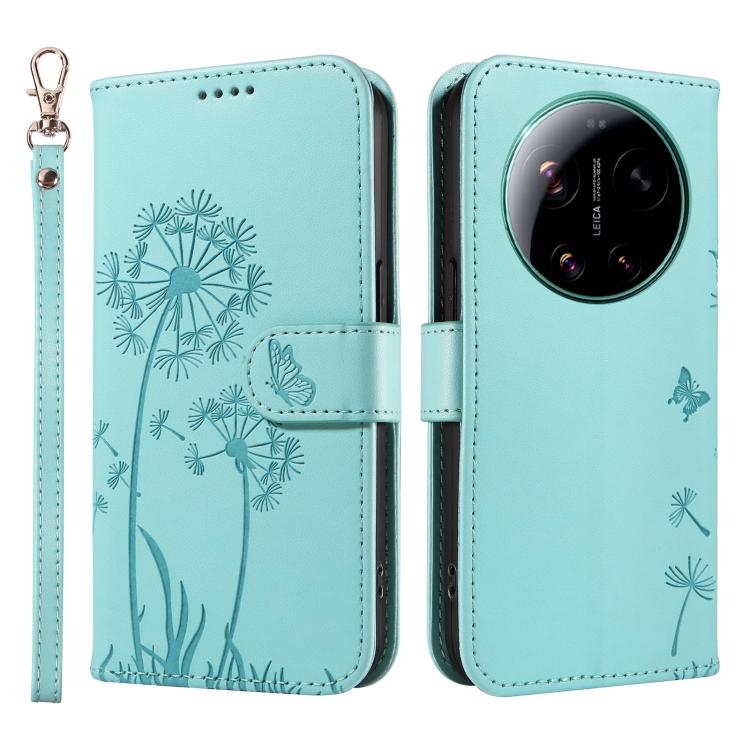 For Xiaomi 17 Ultra Dandelion Embossed Pattern Flip Leather Phone Case