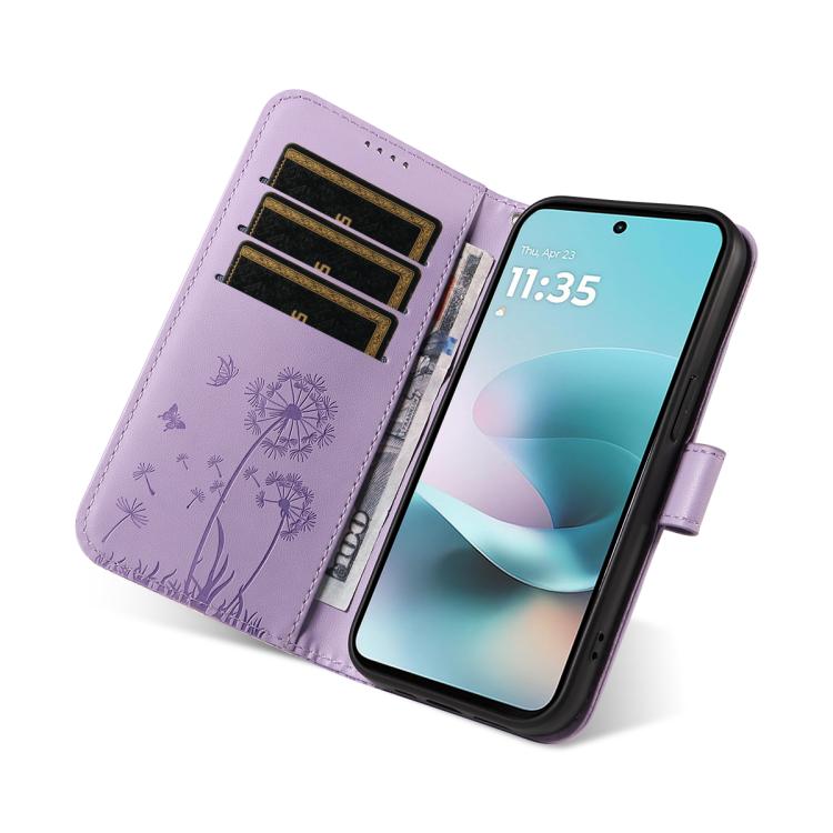 For Xiaomi 17 Ultra Dandelion Embossed Pattern Flip Leather Phone Case
