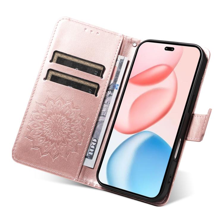 For Honor 400 Pro Global 160.8mm Embossed Sunflower Pattern Flip Leather Phone Case