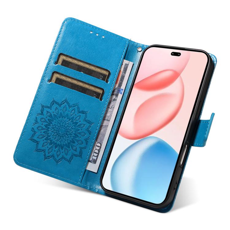 For Honor 400 Pro Global 160.8mm Embossed Sunflower Pattern Flip Leather Phone Case