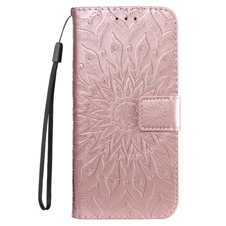 For Samsung Galaxy A36 5G / M56 5G Embossed Sunflower Pattern Flip Leather Phone Case