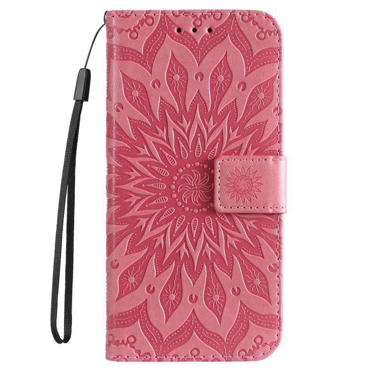 For Samsung Galaxy A36 5G / M56 5G Embossed Sunflower Pattern Flip Leather Phone Case