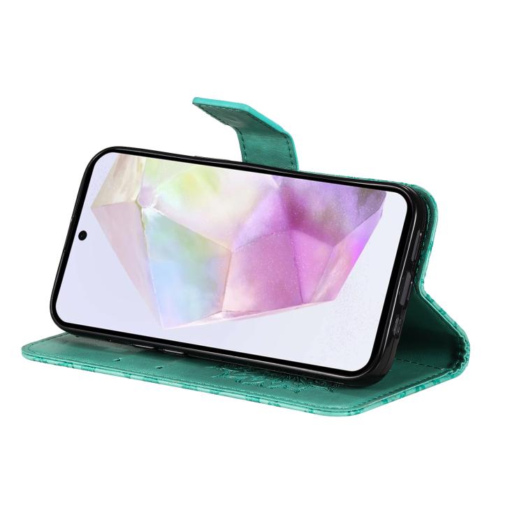 For Samsung Galaxy A36 5G / M56 5G Embossed Sunflower Pattern Flip Leather Phone Case