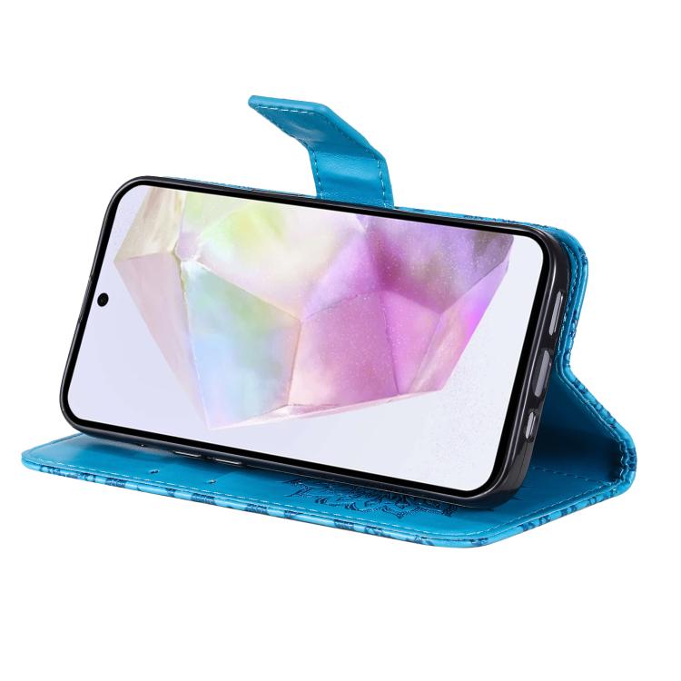 For Samsung Galaxy A36 5G / M56 5G Embossed Sunflower Pattern Flip Leather Phone Case