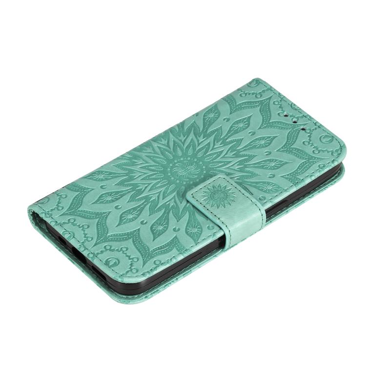 For Samsung Galaxy A56 5G Embossed Sunflower Pattern Flip Leather Phone Case