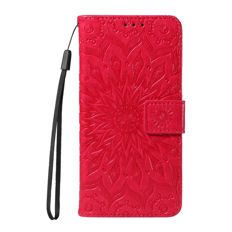 For Xiaomi 15 Ultra 5G Global Embossed Sunflower Pattern Flip Leather Phone Case