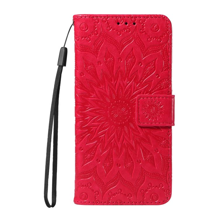 For Xiaomi 17 Pro Max Embossed Sunflower Pattern Flip Leather Phone Case