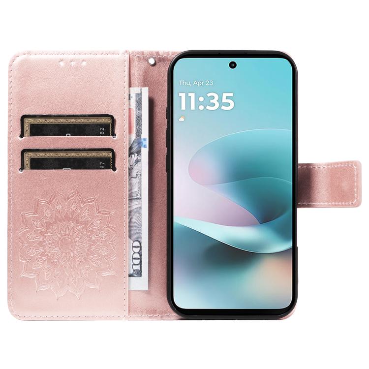 For Xiaomi 17 Ultra Embossed Sunflower Pattern Flip Leather Phone Case