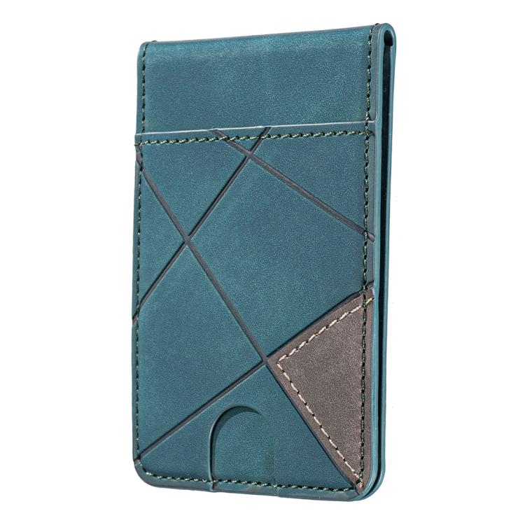 Prismatic Leather Vertical Magnetic Wallet Card Bag Case