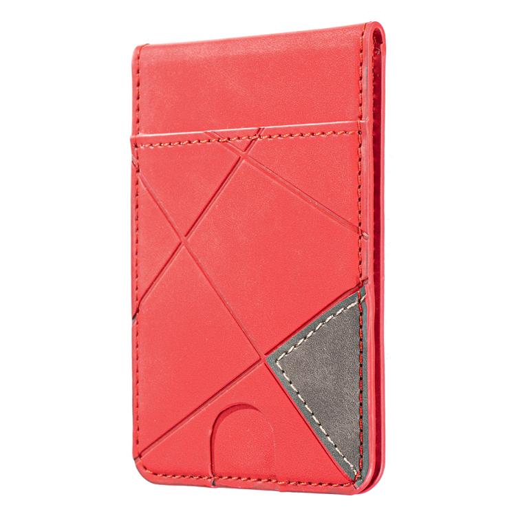 Prismatic Leather Vertical Magnetic Wallet Card Bag Case