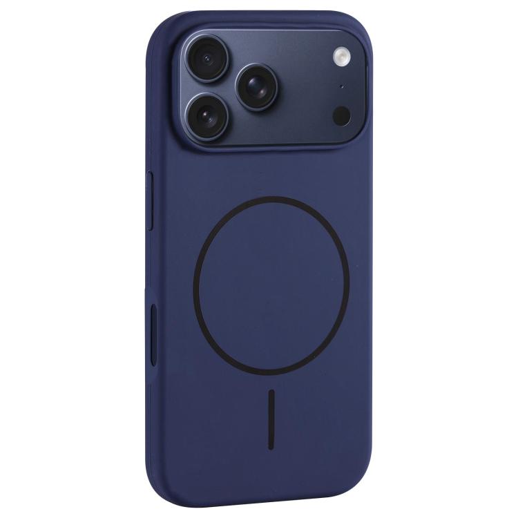 For iPhone 17 Pro Max Large Hole Camera MagSafe Liquid Silicone Full Coverage Phone Case