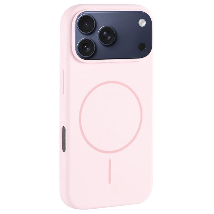 For iPhone 17 Pro Max Large Hole Camera MagSafe Liquid Silicone Full Coverage Phone Case