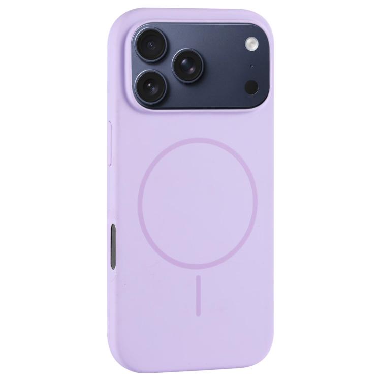 For iPhone 17 Pro Max Large Hole Camera MagSafe Liquid Silicone Full Coverage Phone Case