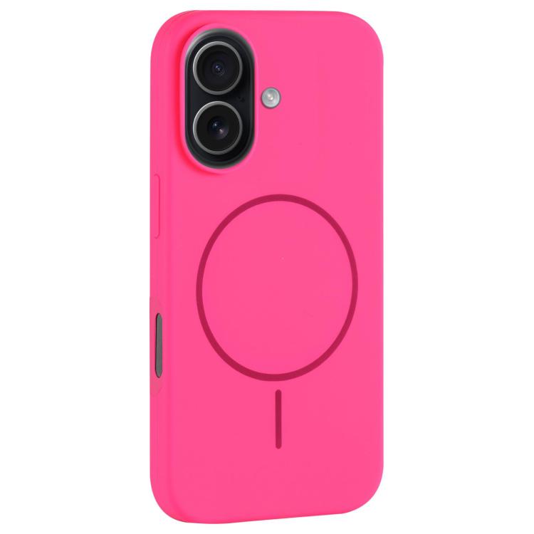 For iPhone 17 Large Hole Camera MagSafe Liquid Silicone Full Coverage Phone Case