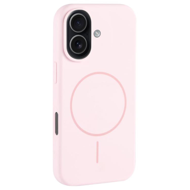 For iPhone 17 Large Hole Camera MagSafe Liquid Silicone Full Coverage Phone Case
