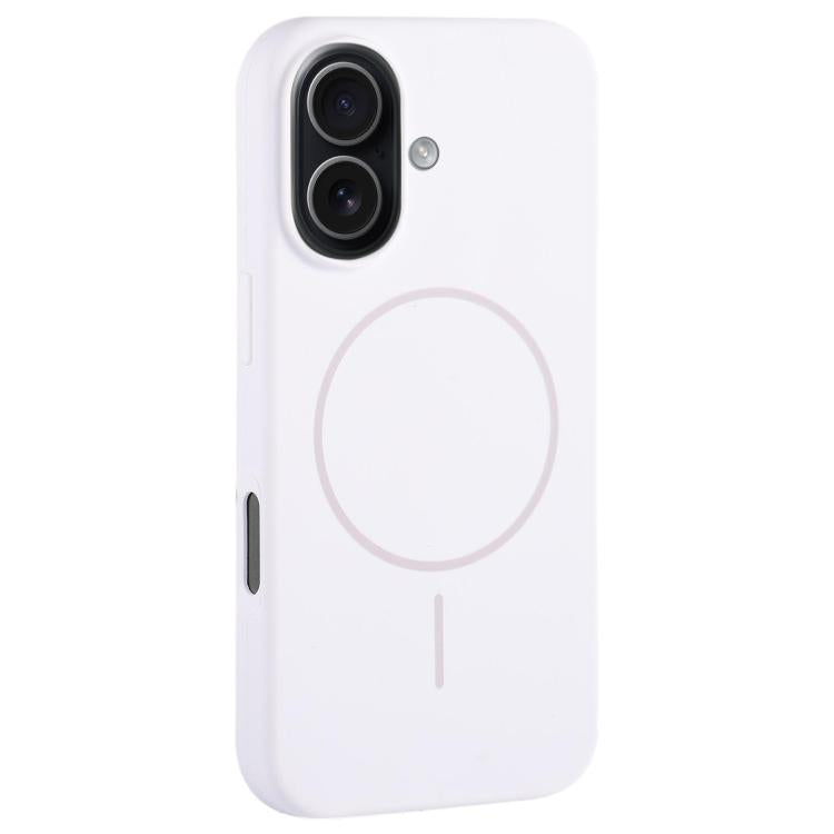 For iPhone 17 Large Hole Camera MagSafe Liquid Silicone Full Coverage Phone Case