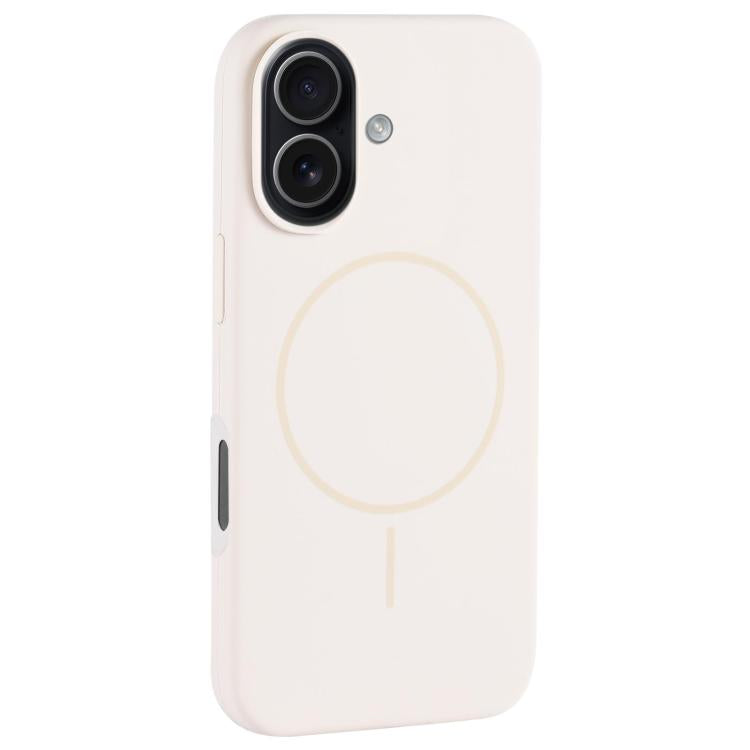 For iPhone 17 Large Hole Camera MagSafe Liquid Silicone Full Coverage Phone Case