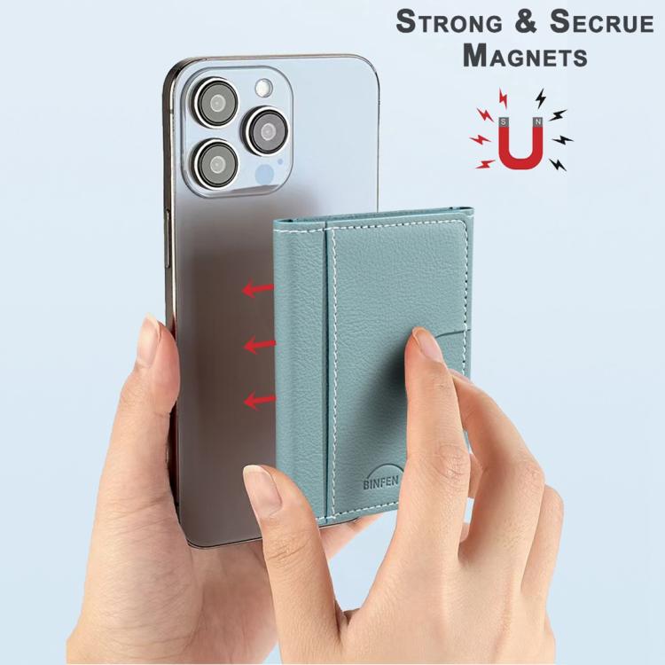 Solid Color Leather Horizontal Magnetic Wallet Card Bag Case
