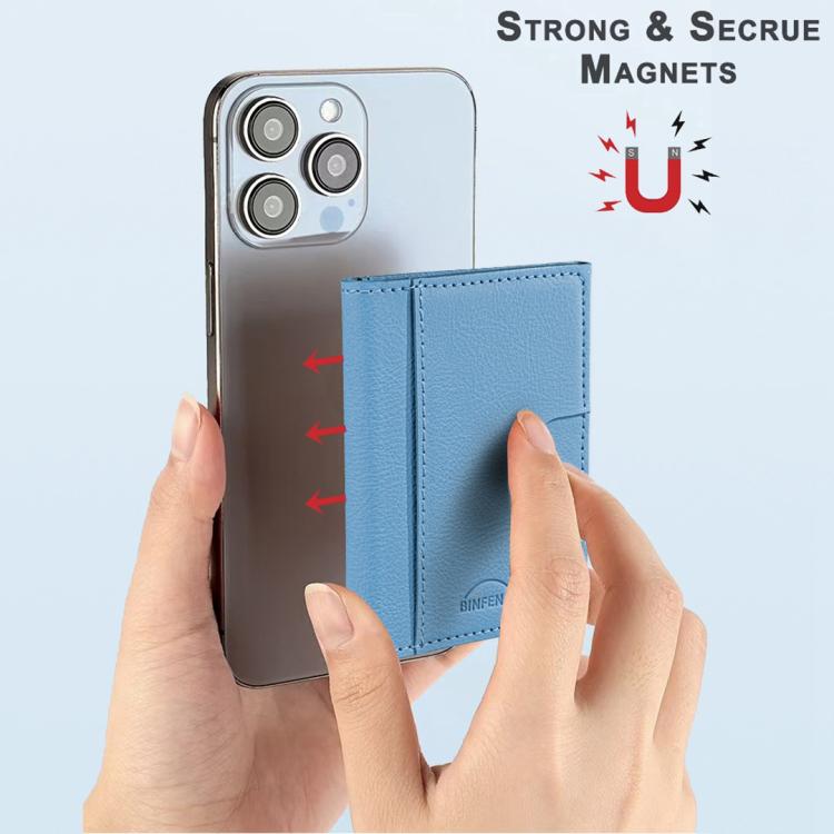 Solid Color Leather Horizontal Magnetic Wallet Card Bag Case