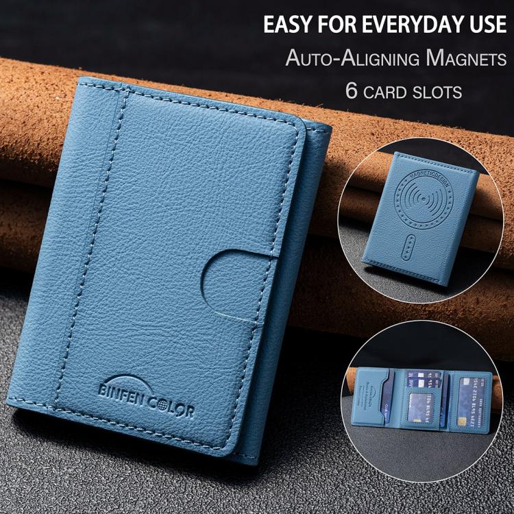Solid Color Leather Horizontal Magnetic Wallet Card Bag Case