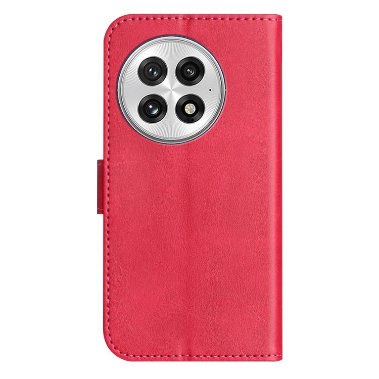 For OnePlus 13 Dual-Folded S-shape Leather Phone Case
