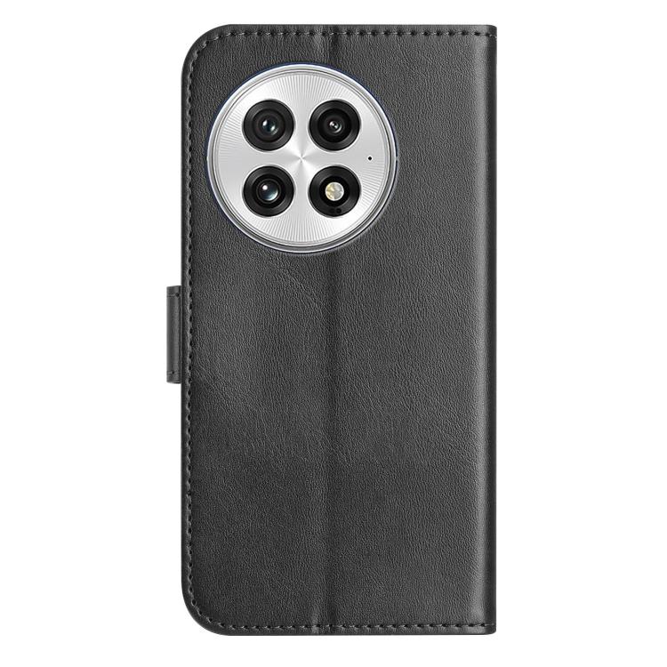 For OnePlus 13 Dual-Folded S-shape Leather Phone Case