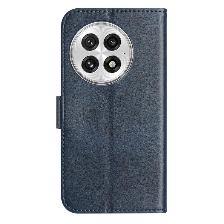 For OnePlus 13 Dual-Folded S-shape Leather Phone Case