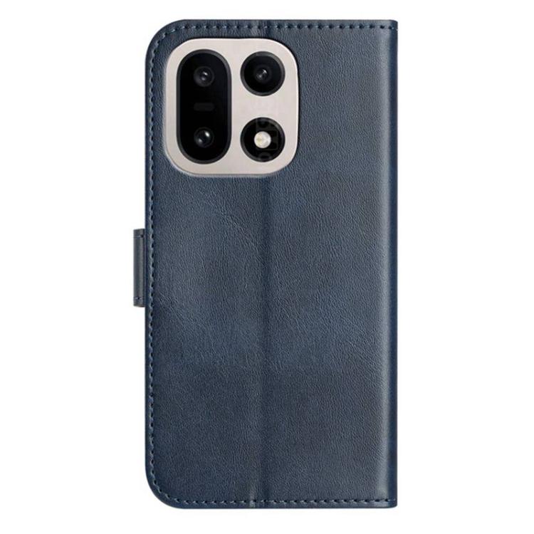For OnePlus 15 Dual-Folded S-shape Leather Phone Case