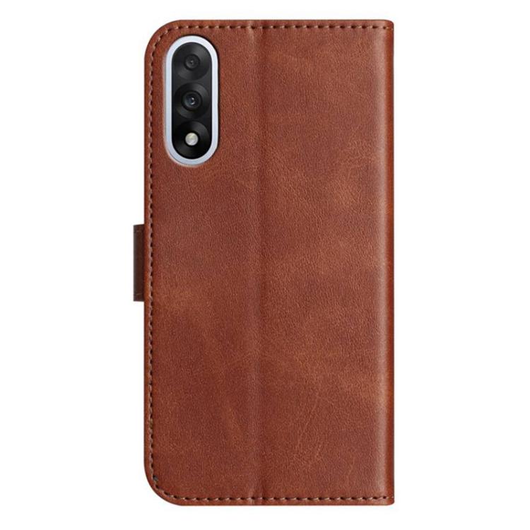 For OnePlus Nord 5 Dual-Folded S-shape Leather Phone Case