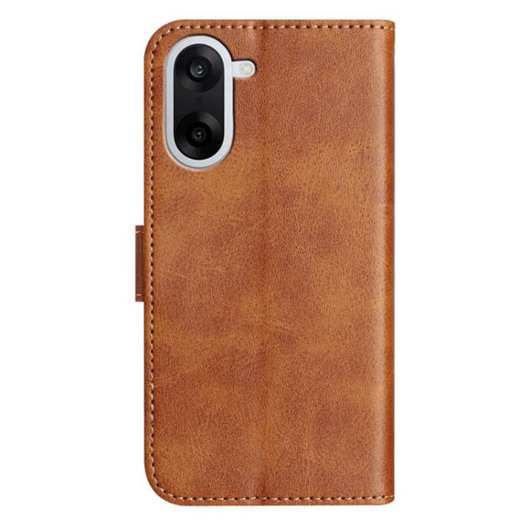 For OnePlus Nord CE5 Dual-Folded S-shape Leather Phone Case