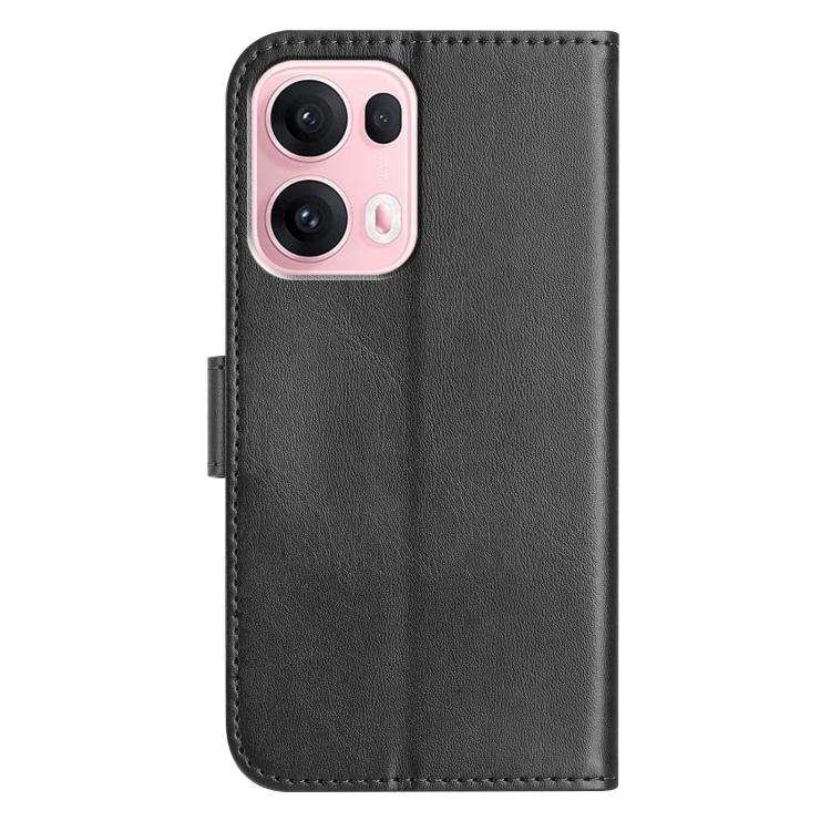For OPPO Reno13 Pro Dual-Folded S-shape Leather Phone Case