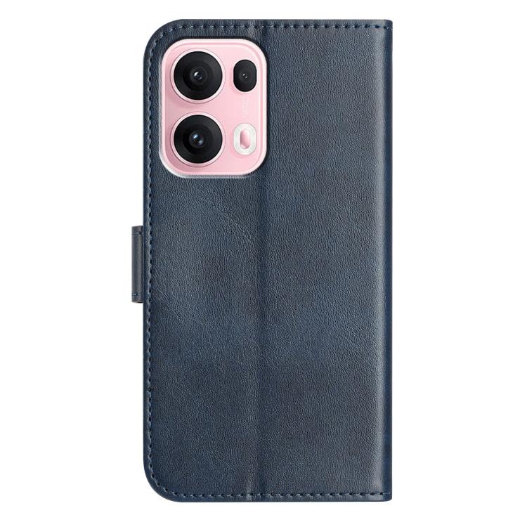 For OPPO Reno13 Pro Dual-Folded S-shape Leather Phone Case