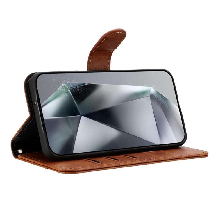 For OPPO A6 Pro 4G / 5G Global Dual-Folded S-shape Leather Phone Case