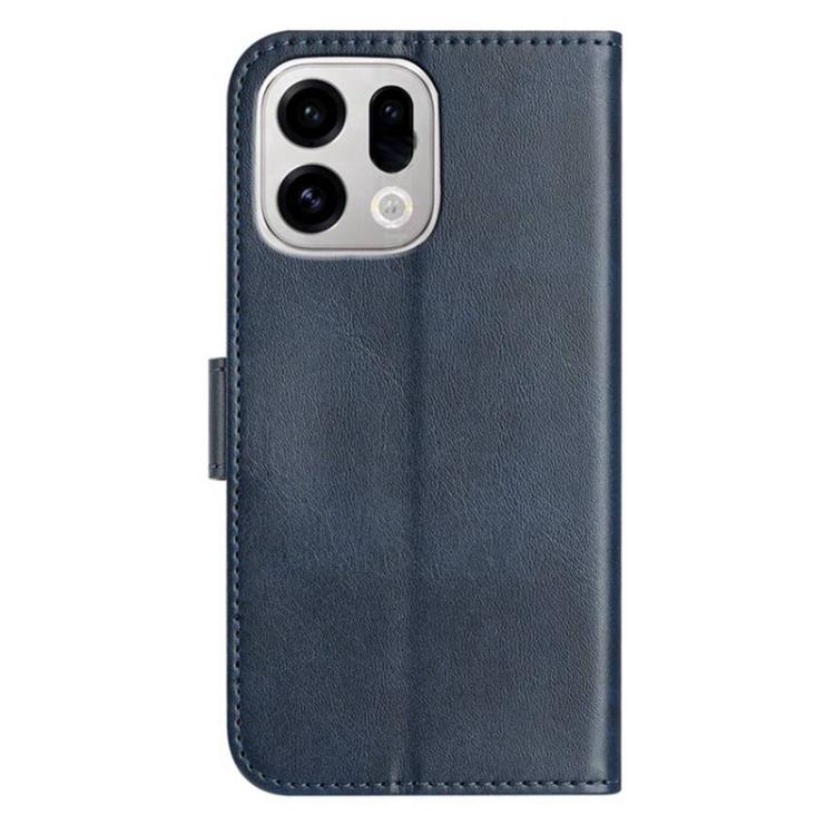 For OPPO Find X9 Pro Dual-Folded S-shape Leather Phone Case