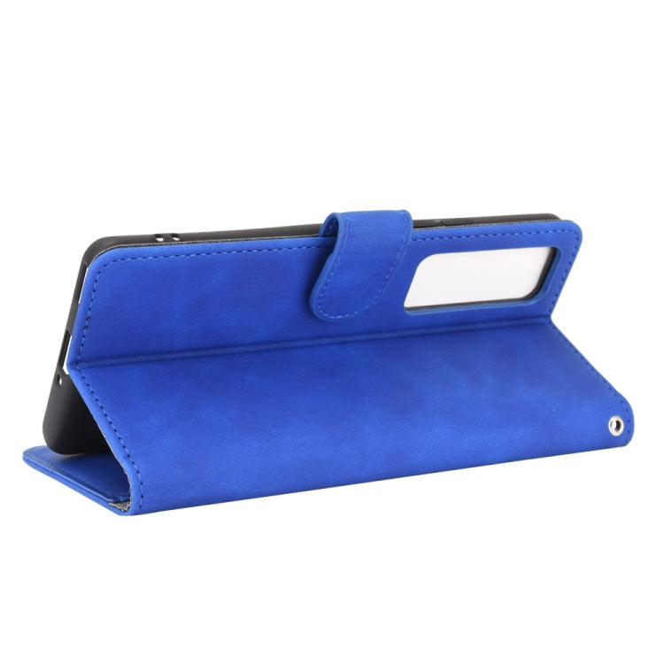 For Huawei nova 7 5G Solid Color Skin Feel Magnetic Buckle Horizontal Flip Calf Texture PU Leather Case with Holder & Card Slots & Wallet