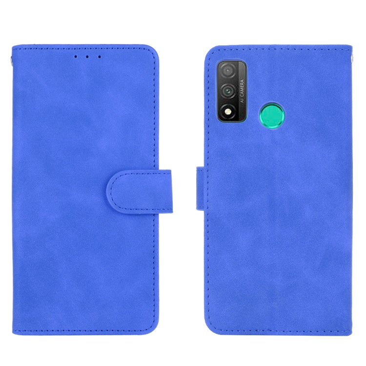 For Huawei P smart 2020 Solid Color Skin Feel Magnetic Buckle Horizontal Flip Calf Texture PU Leather Case with Holder & Card Slots & Wallet