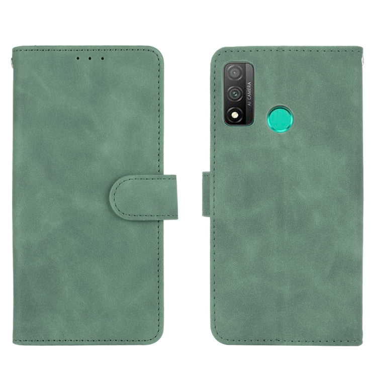 For Huawei P smart 2020 Solid Color Skin Feel Magnetic Buckle Horizontal Flip Calf Texture PU Leather Case with Holder & Card Slots & Wallet
