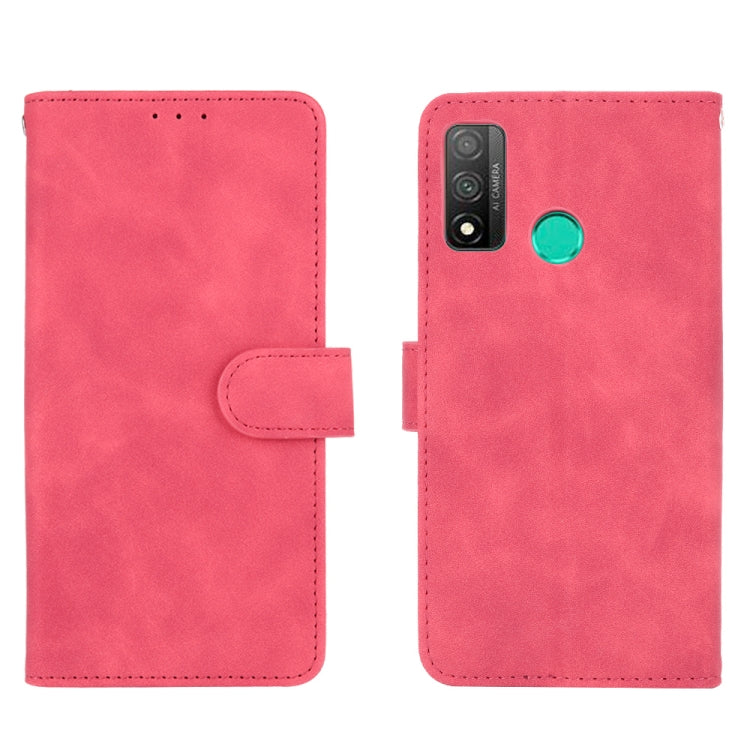 For Huawei P smart 2020 Solid Color Skin Feel Magnetic Buckle Horizontal Flip Calf Texture PU Leather Case with Holder & Card Slots & Wallet