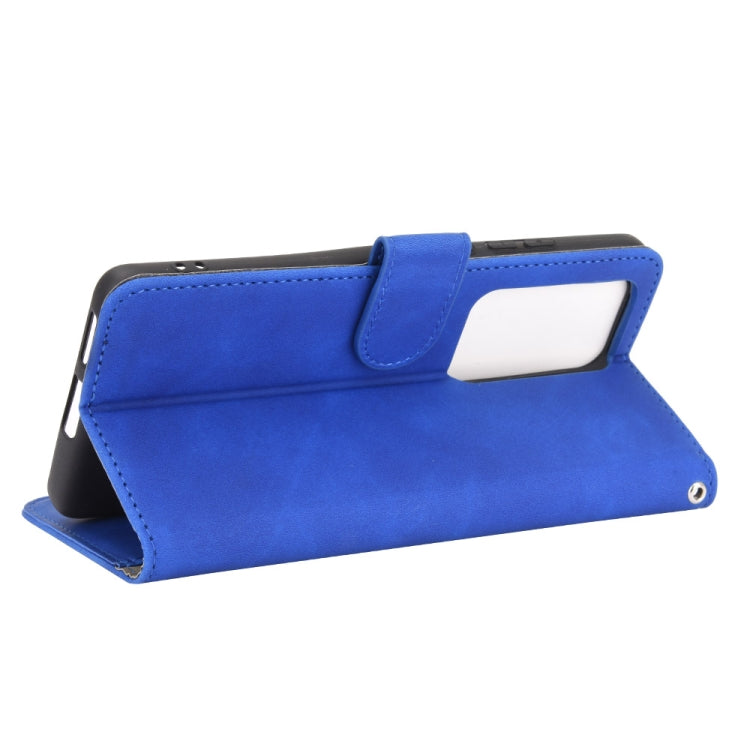 For Huawei P40 Pro Solid Color Skin Feel Magnetic Buckle Horizontal Flip Calf Texture PU Leather Case with Holder & Card Slots & Wallet