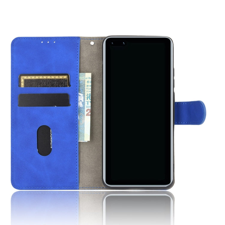 For Huawei P40 Pro+ Solid Color Skin Feel Magnetic Buckle Horizontal Flip Calf Texture PU Leather Case with Holder & Card Slots & Wallet
