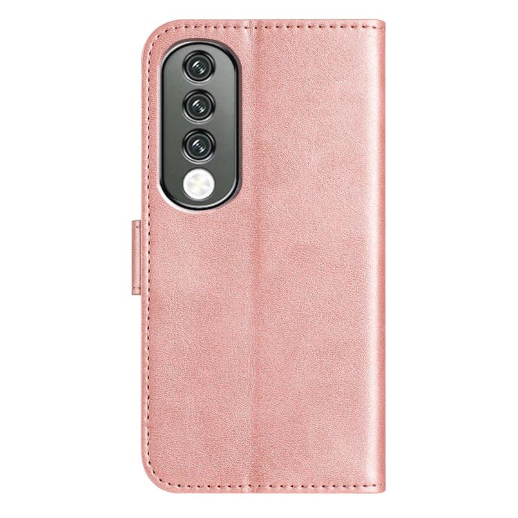 For Honor 90 Dual-Folded S-shape Leather Phone Case